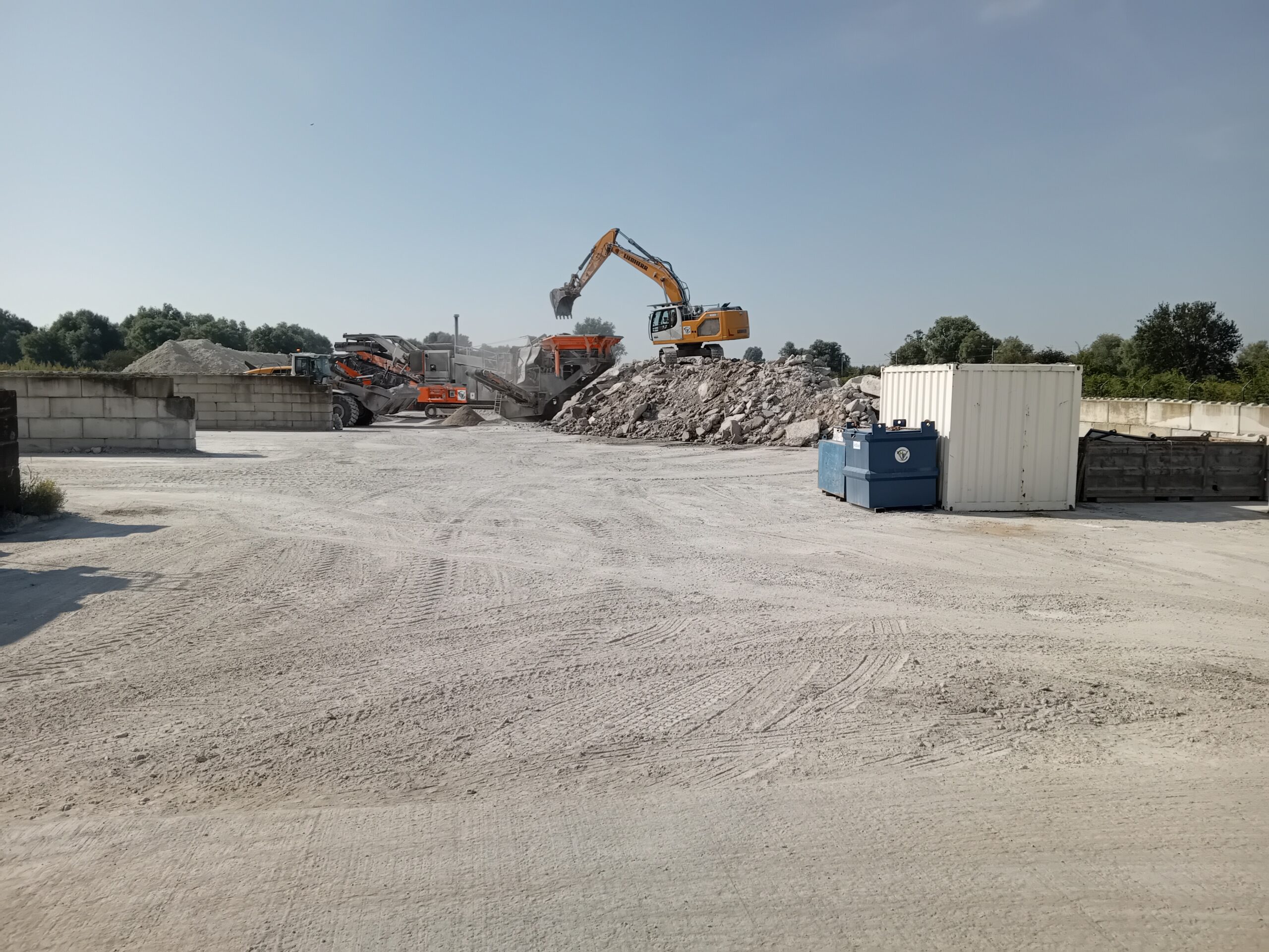 Chantier pour une société de BPE en Haut de france