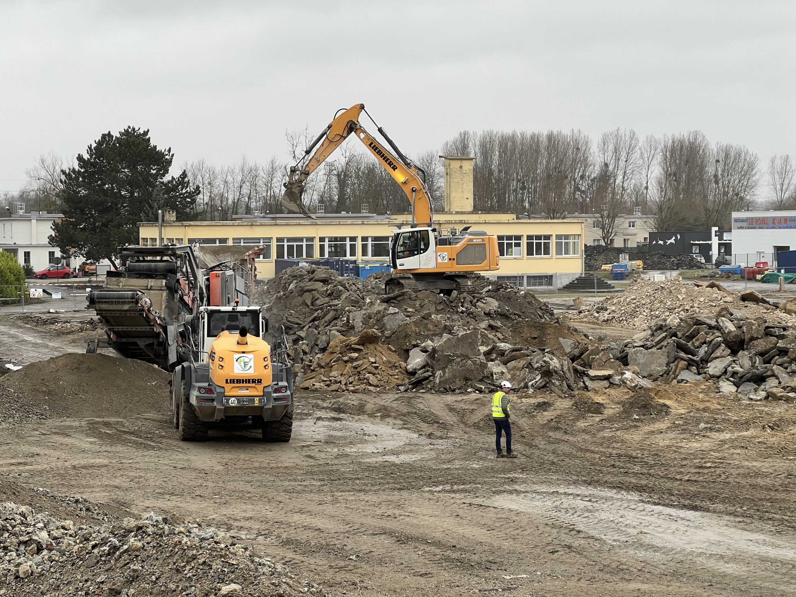 Photos chantier dans l’Oise (Terbis pour Helfaut travaux)